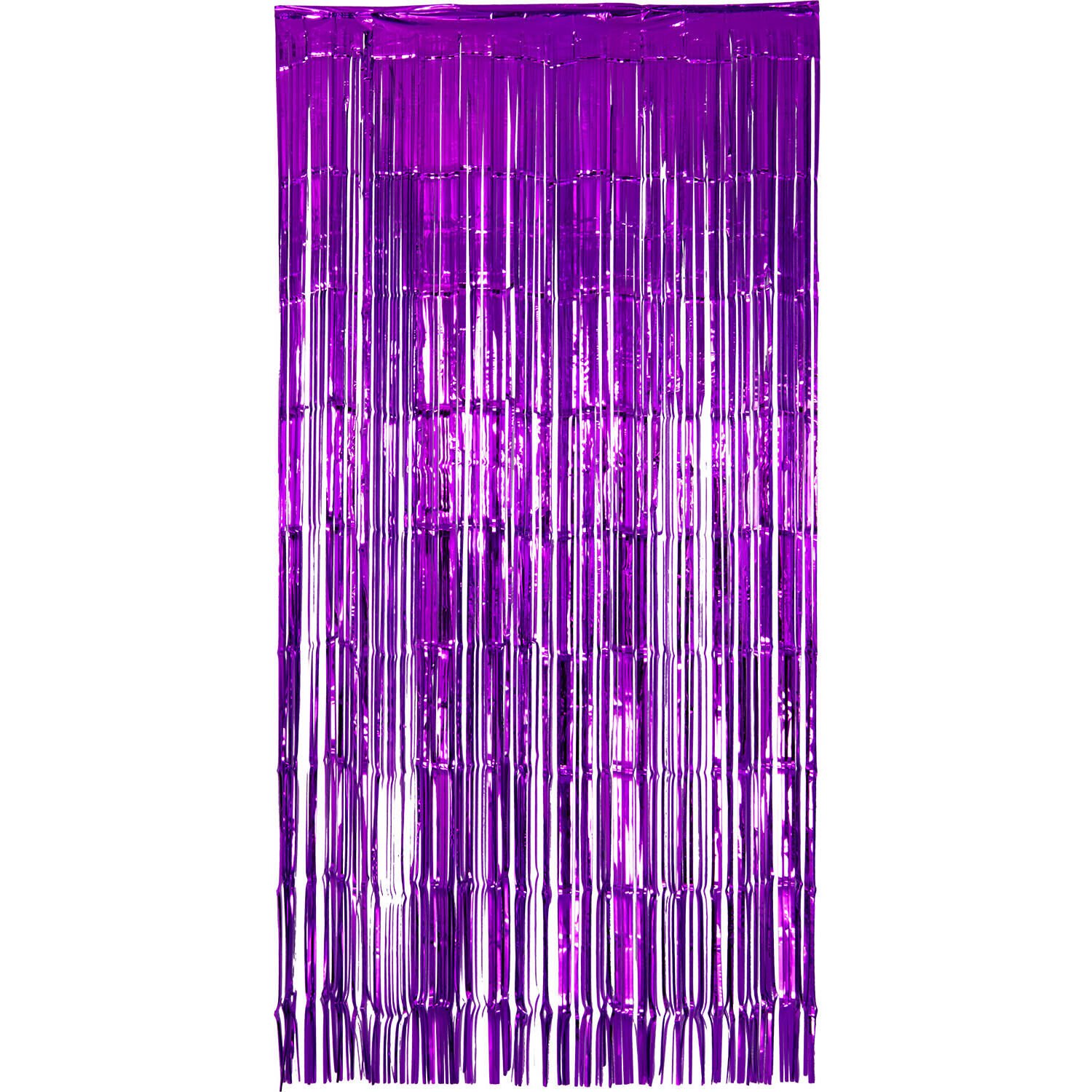 Trvorhang Lametta purple violet, 2 x 1 m