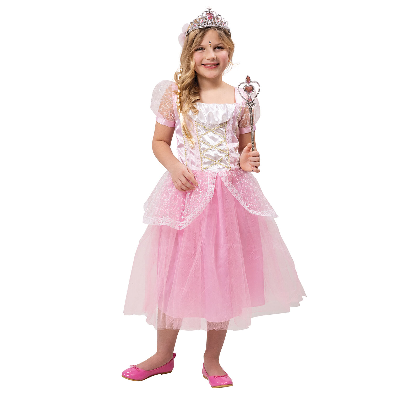 NEU Kinder-Kostm Prinzessin Mira, rosa, Gr. 104 Bild 2