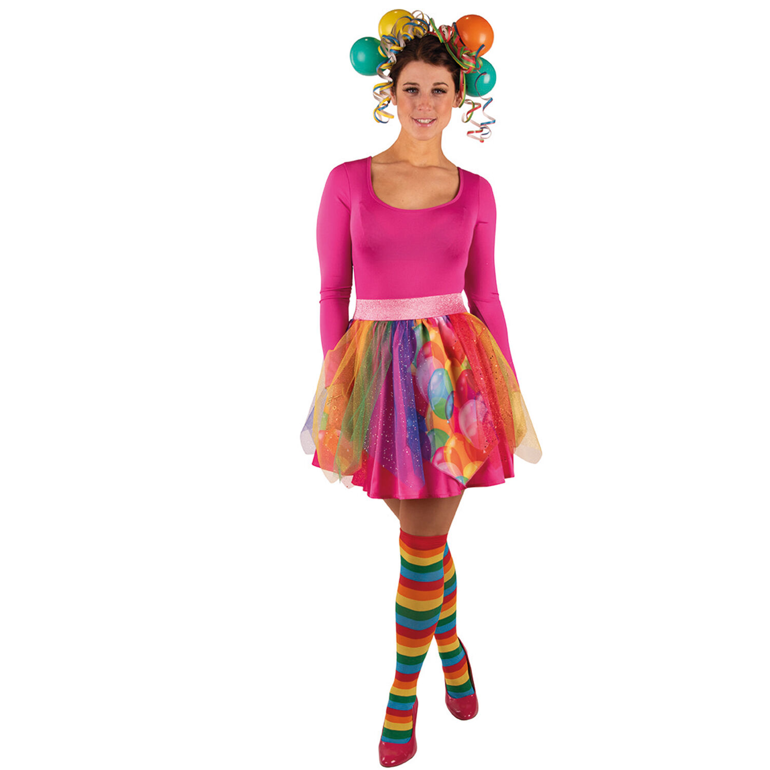 NEU Clown-Hupe, ca. 19cm, Rot - Clown, Baby & Co. Kostüme