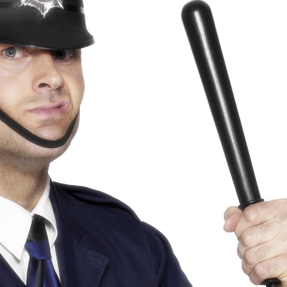 Polizist Schlagstock schwarz 52cm