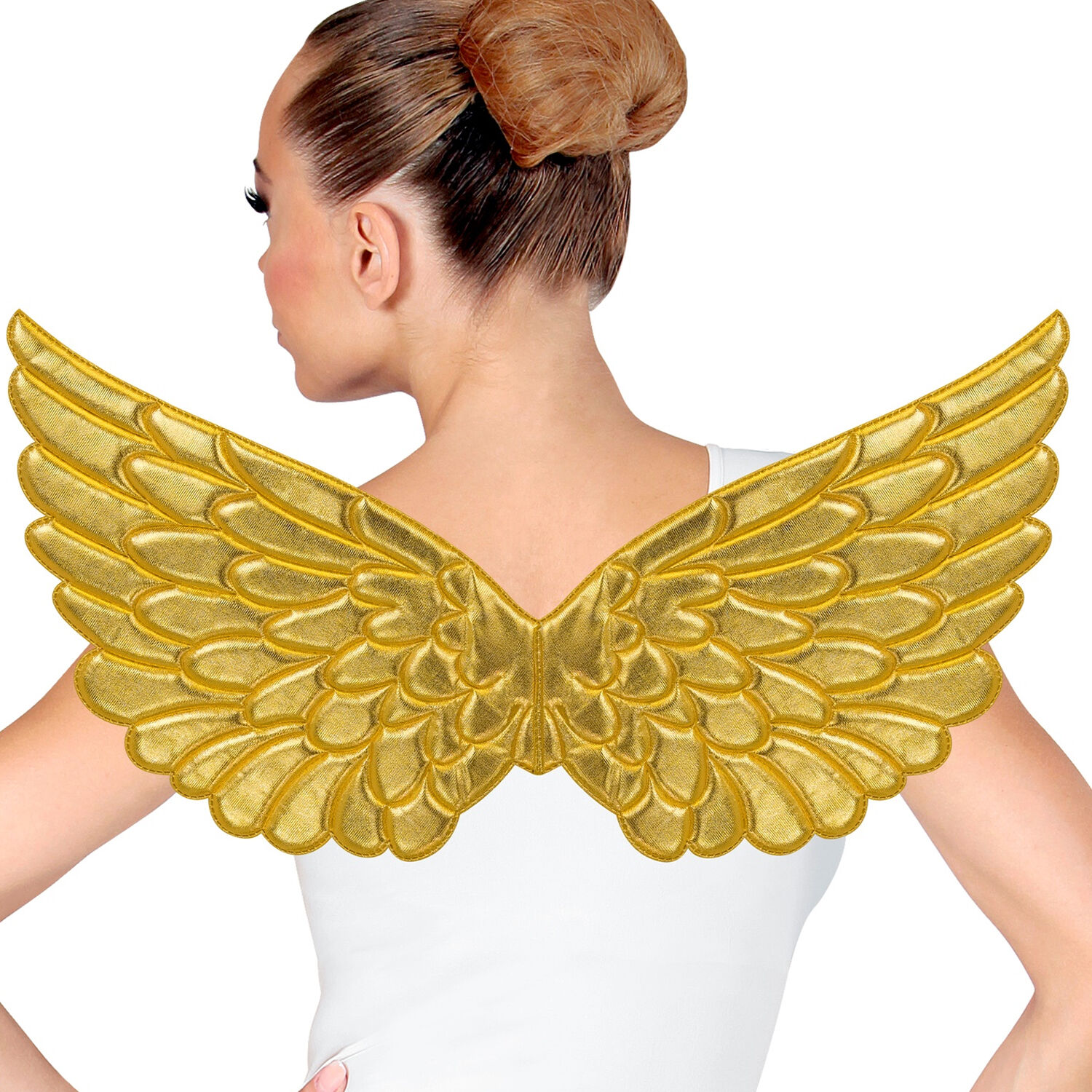 NEU Kinder-Kostüm-Zubehör Engelsflügel, 57x26cm, gold Bild 2