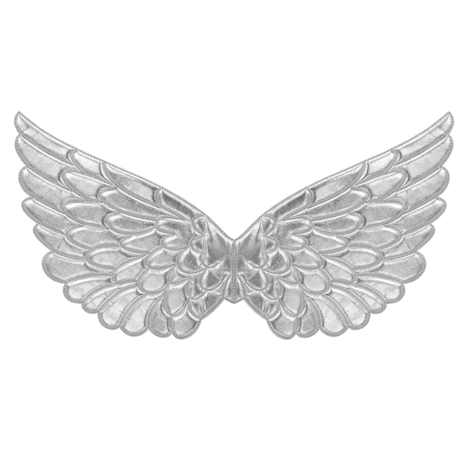 NEU Kinder-Kostüm-Zubehör Engelsflügel, 57x26cm, silber