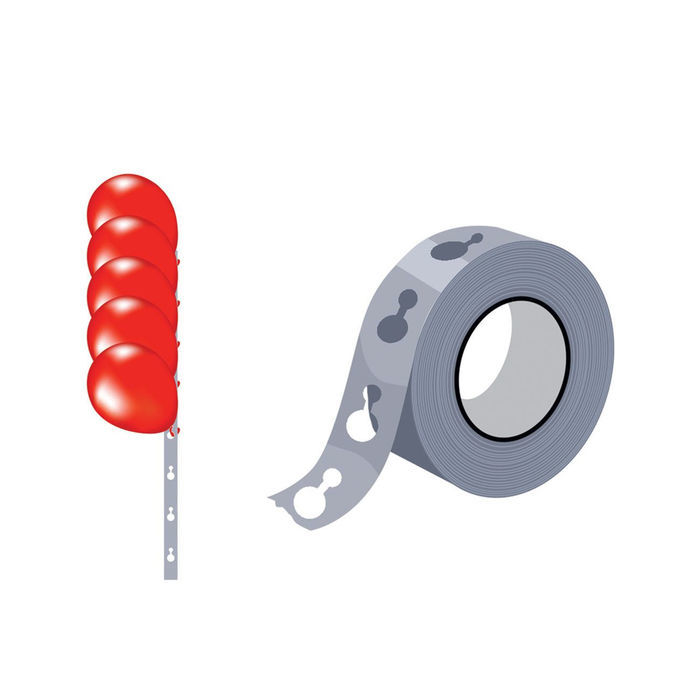 Ballonband für Ballongirlanden, 5m Deko-Band aus PVC