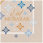 SALE Servietten Eid Mubarak, 33 x 33 cm, 16 St�ck