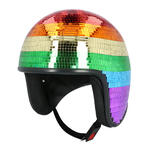 Helm Disco-Kugel, Einheitsgr��e, Regenbogen