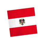 Servietten sterreich 3-lagig, 20 Stck, 33 x 33 cm