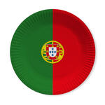 SALE Teller Portugal, 10 Stck,  23 cm