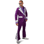 NEU Herren-Kostm Samt-Anzug lila Pimp - verschiedene Gren (S-XXL)