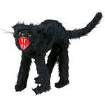 NEU Halloween-Deko gruselige Katze, 30cm
