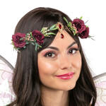Stirnband Elfe, mit Bl�ten