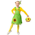 Kinder-Kost�m Kleid Gr�ne Wiese - Verschiedene Gr��en (104-140)