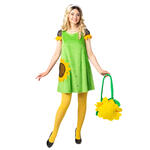 Damen-Kost�m Kleid Gr�ne Wiese - Verschiedene Gr��en (36-50)