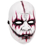 Halloween Maske Evil Joker, wei