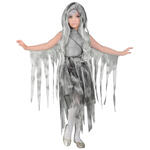 NEU Kinder-Kost�m Ketten-Geist, Kleid mit Kapuze, inkl. Kette - Verschiedene Gr��en (128-158)