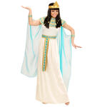 NEU Damen-Kostm Cleopatra-Kleid, inkl. Schmuck, Stirnband und Umhang - verschiedene Gren (XS-XL)