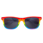 NEU Brille Regenbogen, mit dunklen Glsern
