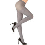 NEU Strumpfhose Silber-Glitzer, 40 DEN - verschiedene Gren (S-XL)
