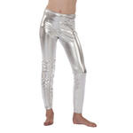 NEU Kinder-Leggings, silber - Verschiedene Größen (116-164)