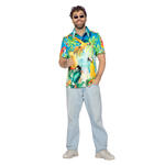 NEU Herren-Kostm Hawaii-Hemd Papagei, bunt - Verschiedene Gren (S-XXL)
