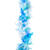 NEU Federboa multicolor blau, 2m