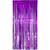 Trvorhang Lametta purple violet, 2 x 1 m