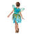 NEU Kinder-Kostm Schmetterlings-Kleid mit Flgeln, blau-grn, Gr. 104 Bild 3