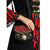 NEU Piraten-Tasche mit Streifen, schwarz-rot Bild 2