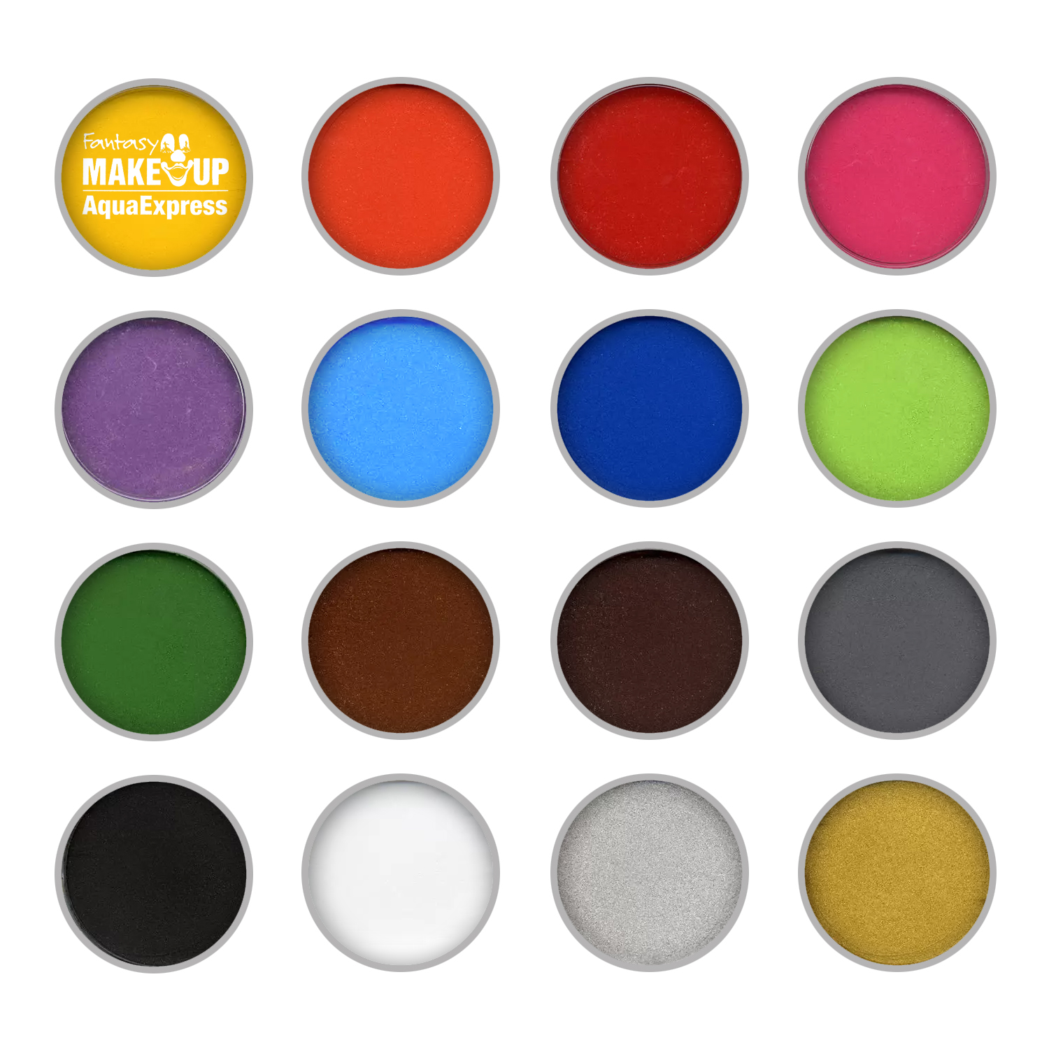 SALE Fantasy Aqua-Express Schminke auf Wasserbasis, 30g - Verschiedene Farbtöne