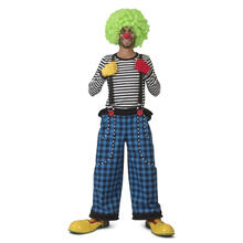 NEU Herren-Hose Clown Adrian, blau kariert, Einheitsgröße