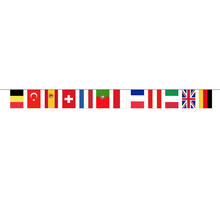NEU Fahnenkette Europäische Länder, 5m