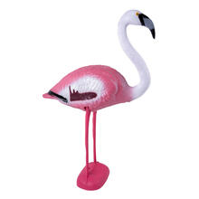 NEU Deko-Figur Flamingo ca. 83cm, pink-wei