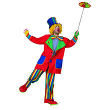 NEU Herren-Kostüm Clown Hennes - Verschiedene Größen (48-62)