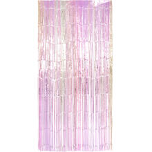 Vorhang Lametta irisierend, 2 x 1 m