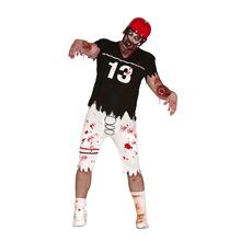 NEU Herren-Kostüm Zombie-Quarterback - verschiedene Größen (M-L)