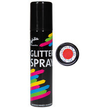NEU Color-Glitter-Haarspray, 100ml, rot