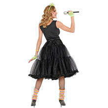 NEU Damen-Kostüm Tüllrock schwarz, 65cm, Einheitsgröße
