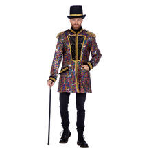 NEU Herren-Kostüm Luxus Pailletten-Jacke, mehrfarbig - Verschiedene Größen (48-60)